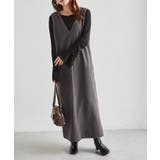 あったか裏ベロアニットコールジャンパースカート | RANAN | 詳細画像12 