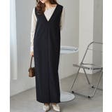 あったか裏ベロアニットコールジャンパースカート | RANAN | 詳細画像2 