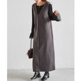 あったか裏ベロアニットコールジャンパースカート | RANAN | 詳細画像7 