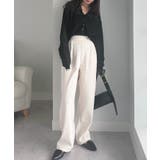 あったか裏ベロアニットコールワイドパンツ | RANAN | 詳細画像13 