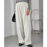 あったか裏ベロアニットコールワイドパンツ | RANAN | 詳細画像14 