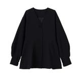 【2点セット】洗える 防シワＶネックペプラムトップステーパードパンツセットアップ | RANAN | 詳細画像26 