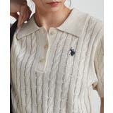 <U.S.P>半袖襟付きニット | RANAN | 詳細画像10