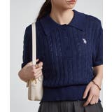 <U.S.P>半袖襟付きニット | RANAN | 詳細画像15