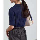 <U.S.P>半袖襟付きニット | RANAN | 詳細画像17