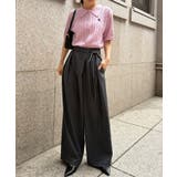 <U.S.POLO ASSN.>半袖襟付きニット | RANAN | 詳細画像42
