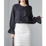 パール付きボウタイブラウス | RANAN | 詳細画像11