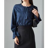 パール付きボウタイブラウス | RANAN | 詳細画像14