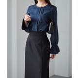 パール付きボウタイブラウス | RANAN | 詳細画像16