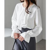 パール付きボウタイブラウス | RANAN | 詳細画像18