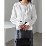 パール付きボウタイブラウス | RANAN | 詳細画像21