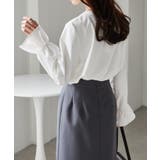 パール付きボウタイブラウス | RANAN | 詳細画像23