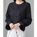 パール付きボウタイブラウス | RANAN | 詳細画像25 