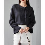 パール付きボウタイブラウス | RANAN | 詳細画像26 