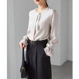 パール付きボウタイブラウス | RANAN | 詳細画像5