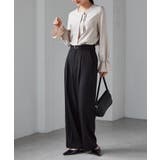 パール付きボウタイブラウス | RANAN | 詳細画像6