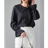 パール付きボウタイブラウス | RANAN | 詳細画像8