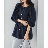 【セットアップ対応】パールボタンペプラム | RANAN | 詳細画像16 