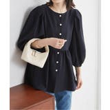 【セットアップ対応】パールボタンペプラム | RANAN | 詳細画像17 