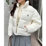 <U.S.P>中綿ショートブルゾン | RANAN | 詳細画像2