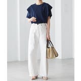 ラッフルショルダーTシャツ | RANAN | 詳細画像12