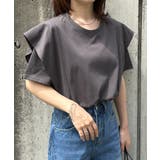 ラッフルショルダーTシャツ | RANAN | 詳細画像25