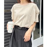 ラッフルショルダーTシャツ | RANAN | 詳細画像31