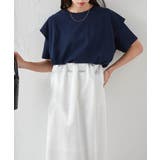 ラッフルショルダーTシャツ | RANAN | 詳細画像43