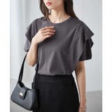 ラッフルショルダーTシャツ | RANAN | 詳細画像8