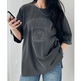 【選べるデザイン】ワンポイント刺繍/カレッジロゴ オーバーサイズTシャツ | RANAN | 詳細画像10