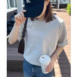 【選べるデザイン】ワンポイント刺繍/カレッジロゴ オーバーサイズTシャツ | RANAN | 詳細画像30
