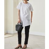 ロゴプリントアシメチュニックTシャツ | RANAN | 詳細画像13