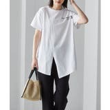 ロゴプリントアシメチュニックTシャツ | RANAN | 詳細画像3