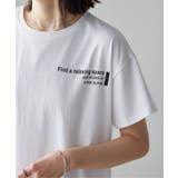 ロゴプリントアシメチュニックTシャツ | RANAN | 詳細画像5