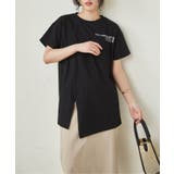 ロゴプリントアシメチュニックTシャツ | RANAN | 詳細画像7