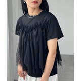 チュールビスチェドッキングＴシャツ | RANAN | 詳細画像11 