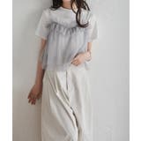 チュールビスチェドッキングＴシャツ | RANAN | 詳細画像28 