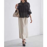 シャーリングシアーショートシャツ | RANAN | 詳細画像14 