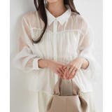 シャーリングシアーショートシャツ | RANAN | 詳細画像17 