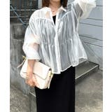 シャーリングシアーショートシャツ | RANAN | 詳細画像23 