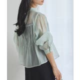 シャーリングシアーショートシャツ | RANAN | 詳細画像8 