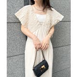 【M~LLサイズ展開】バックリボンシャーリングサロペット | RANAN | 詳細画像6