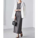 アシメネックハーフスリーブリブワンピ | RANAN | 詳細画像16 