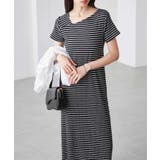 アシメネックハーフスリーブリブワンピ | RANAN | 詳細画像23 