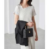 アシメネックハーフスリーブリブワンピ | RANAN | 詳細画像30 