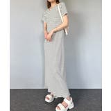 アシメネックハーフスリーブリブワンピ | RANAN | 詳細画像33 