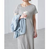 アシメネックハーフスリーブリブワンピ | RANAN | 詳細画像37 