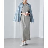 アシメネックハーフスリーブリブワンピ | RANAN | 詳細画像38 