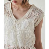 シアー刺しゅうベスト | RANAN | 詳細画像15