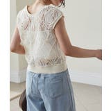 シアー刺しゅうベスト | RANAN | 詳細画像20